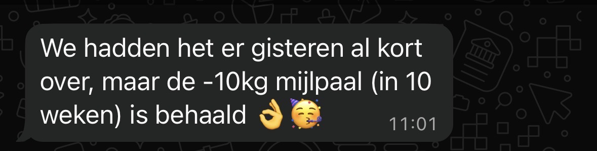 Reactie van Alex